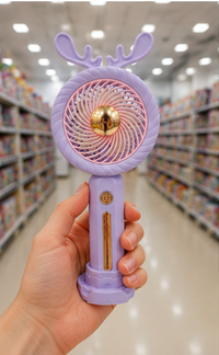 Rechargeable Deer Mini Fan Portable Handheld & Desktop Fan