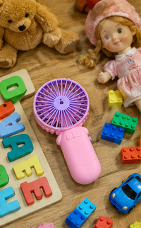 Rechargeable Handheld Mini Fan Portable USB Desktop Fan